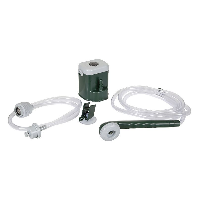 Stansport Battery-Powered Portable Shower, White