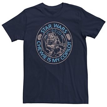 Men's Star Wars The Rise of Skywalker Chewie Copilot Graphic Tee