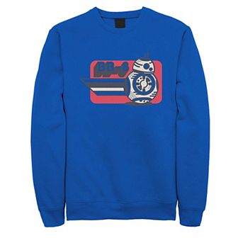 Men's Star Wars The Rise of Skywalker BB-8 on the Run Fleece Graphic Top