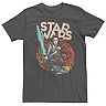 Men's Star Wars The Rise of Skywalker Rey Retro Swirl Graphic Tee