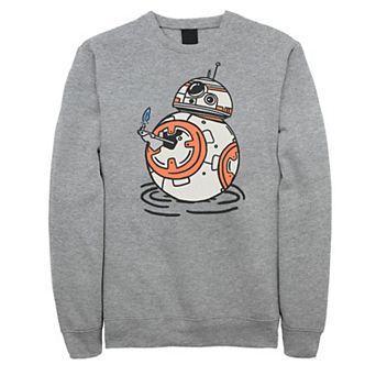 Men's Star Wars The Rise of Skywalker BB-8 Lighter Fleece Graphic Top