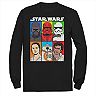Men's Star Wars The Rise of Skywalker Character Grid Long Sleeve Graphic Tee