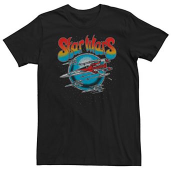 Men's Star Wars The Rise of Skywalker Groovy Flight Tee
