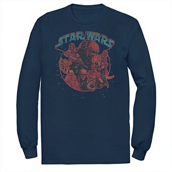 Men's Star Wars The Rise of Skywalker Dark Side Stars Tee