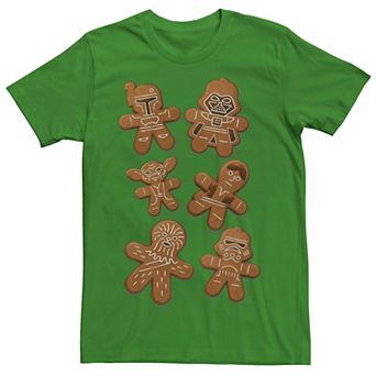 Men's Star Wars Christmas Ginger Bread Wars Graphic Tee
