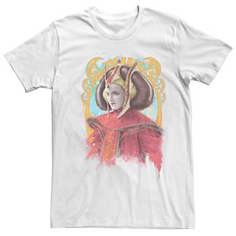 Men's Star Wars Padme Amidala Regal Portrait Graphic Tee