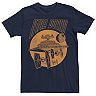 Men's Star Wars Imperial Ships Retro Poster Graphic Tee