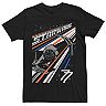 Men's Star Wars Tie Fighter Color Stripes Space Poster Graphic Tee