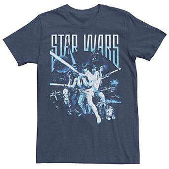 Men's Star Wars Jedi Defense Poster Graphic Tee