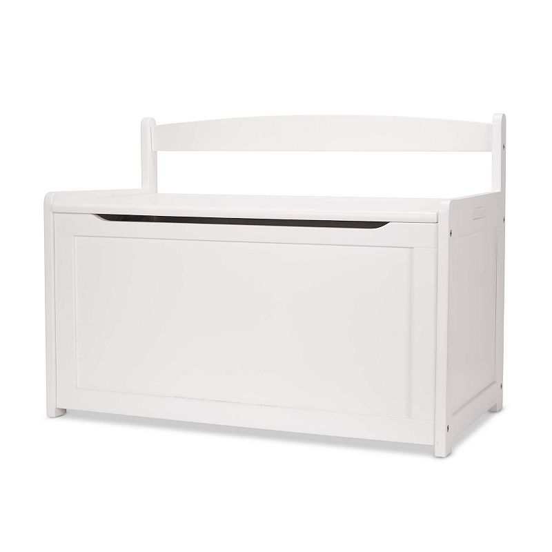 Melissa & Doug Wooden Toy Chest, White