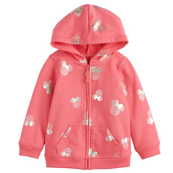 Disney's Minnie Mouse Baby Girl French Terry Hoodie by Jumping Beans®