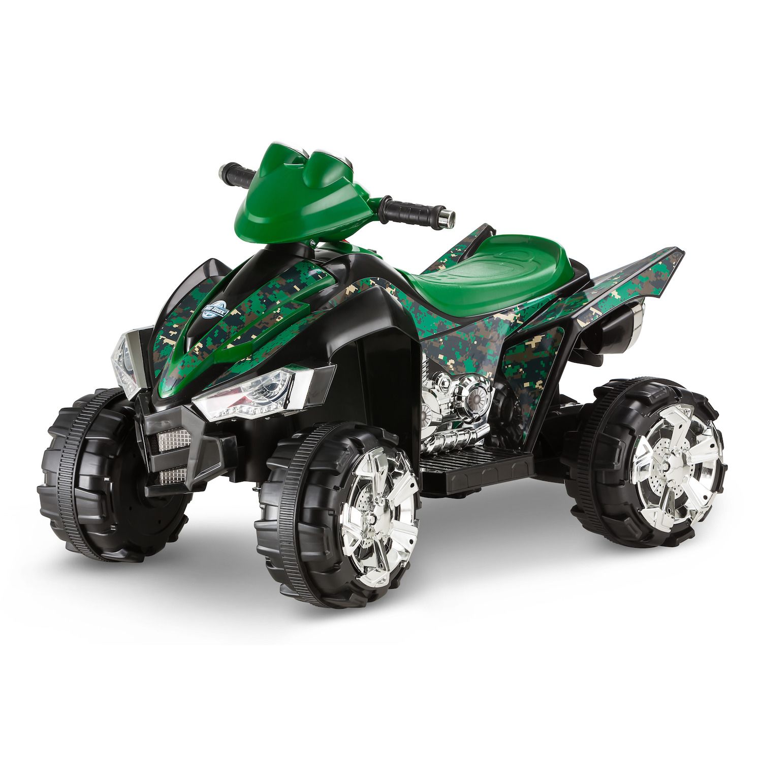 camo 6 volt four wheeler