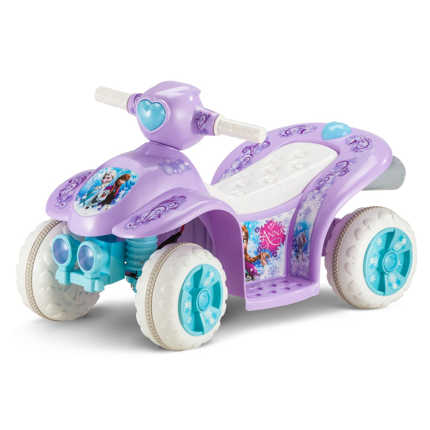 kid trax disney princess 6v quad ride on