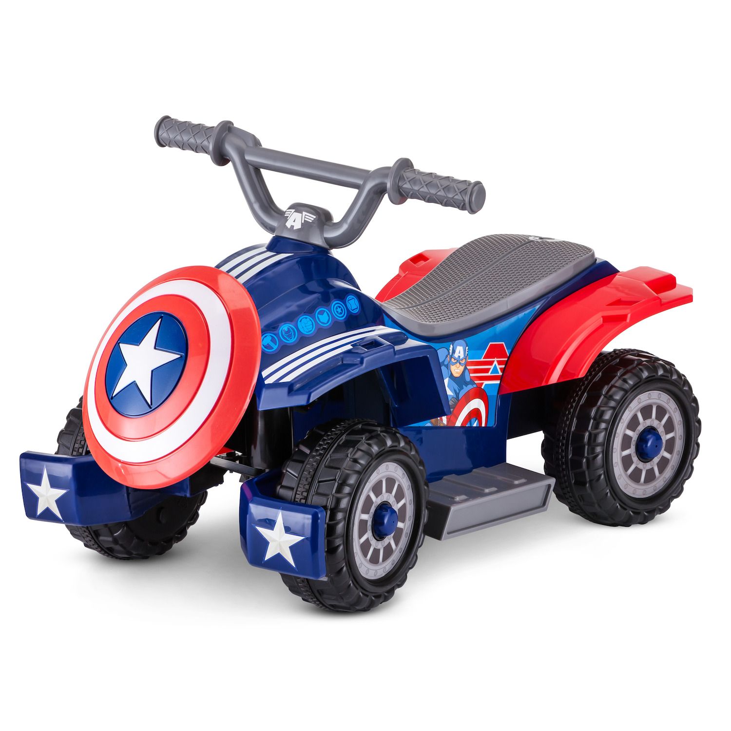 kid trax spiderman quad