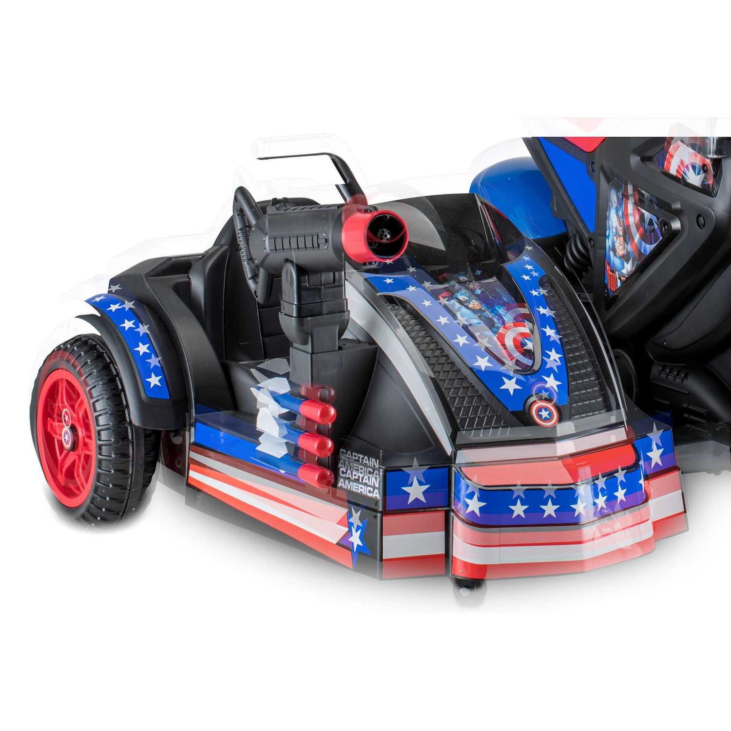 12 volt captain america motorcycle