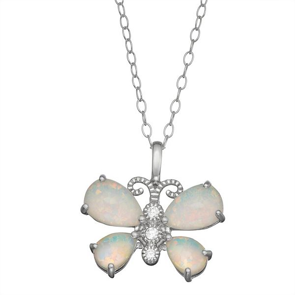 Kohls hot sale butterfly necklace