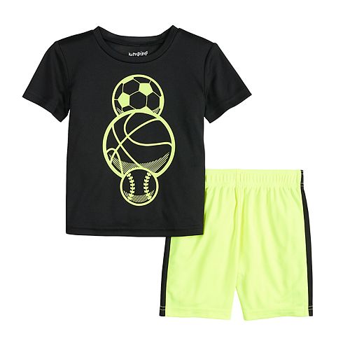 Toddler Boy Jumping Beans® Active Tee & Shorts Set