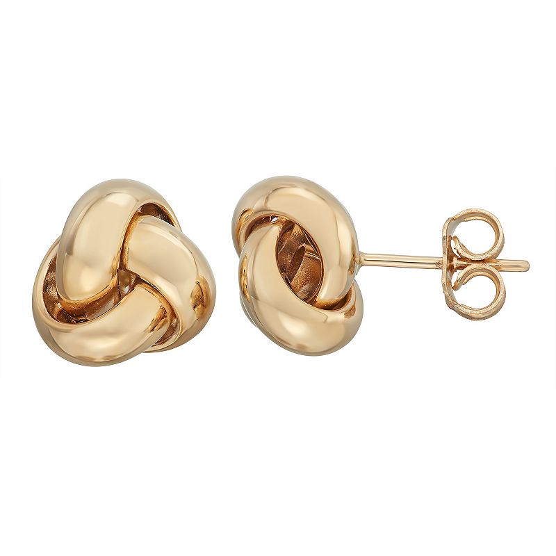 70603543 Forever 14K Love Knot Stud Earrings, Womens, Yello sku 70603543