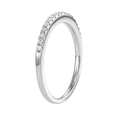 Charles & Colvard 14k Gold 1/3 Carat T.W. Lab-Created Moissanite Wedding Band