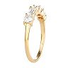 Charles & Colvard 14k Gold 1 1/6 Carat T.W. Lab-Created Moissanite Stackable Ring