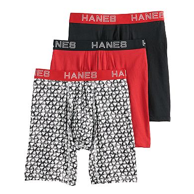 Men's Hanes Ultimate ComfortFlex Fit 3-pack Boxer Briefs