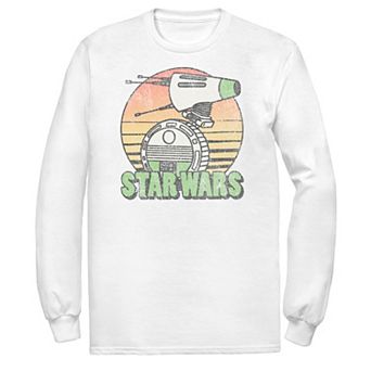 Men's Star Wars The Rise of Skywalker Retro D-0 Sunset Tee