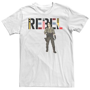 Men's Star Wars The Rise of Skywalker Rebel Rose Tee