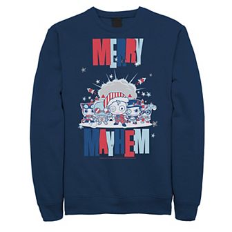 Men's DC Comics Batman Merry Mayhem Graphic Sweatshirt