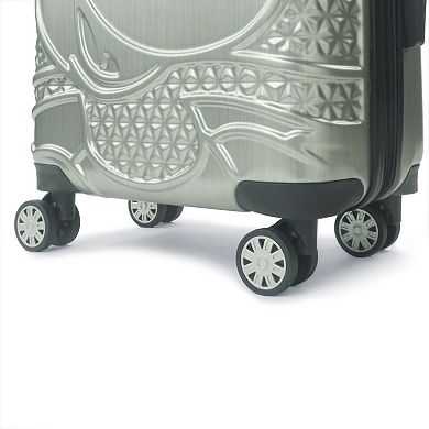 FUL Disney Textured Mickey Mouse Hardside 3-Piece Spinner Luggage Set
