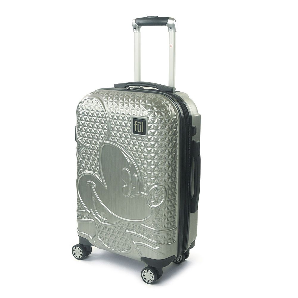Disney by ful Textured Mickey Mouse Hardside Spinner Luggage