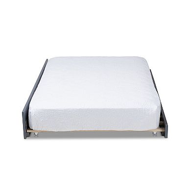 Baxton Studio Cintia Twin Trundle Bed