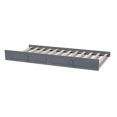 Baxton Studio Cintia Twin Trundle Bed