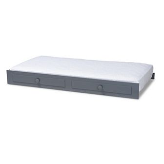 Baxton Studio Cintia Twin Trundle Bed