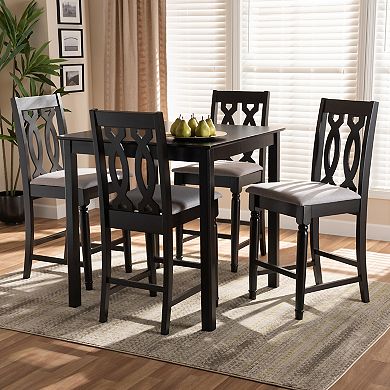 Darcie Pub Dining Table & Chair 5-piece Set