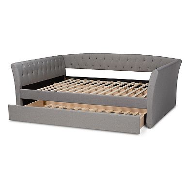 Baxton Studio Delora Daybed & Trundle