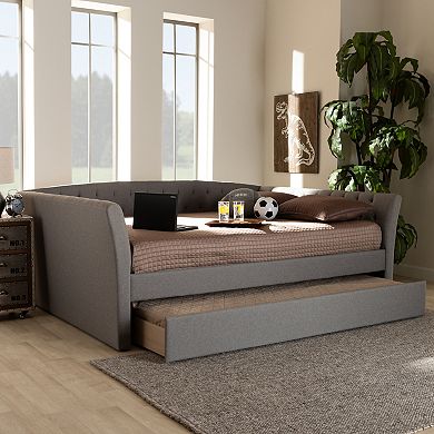 Baxton Studio Delora Daybed & Trundle