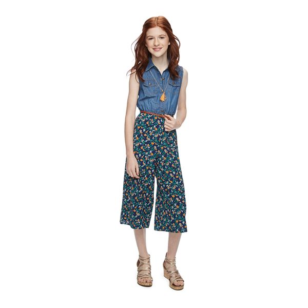 Kohls store girls jumpsuit