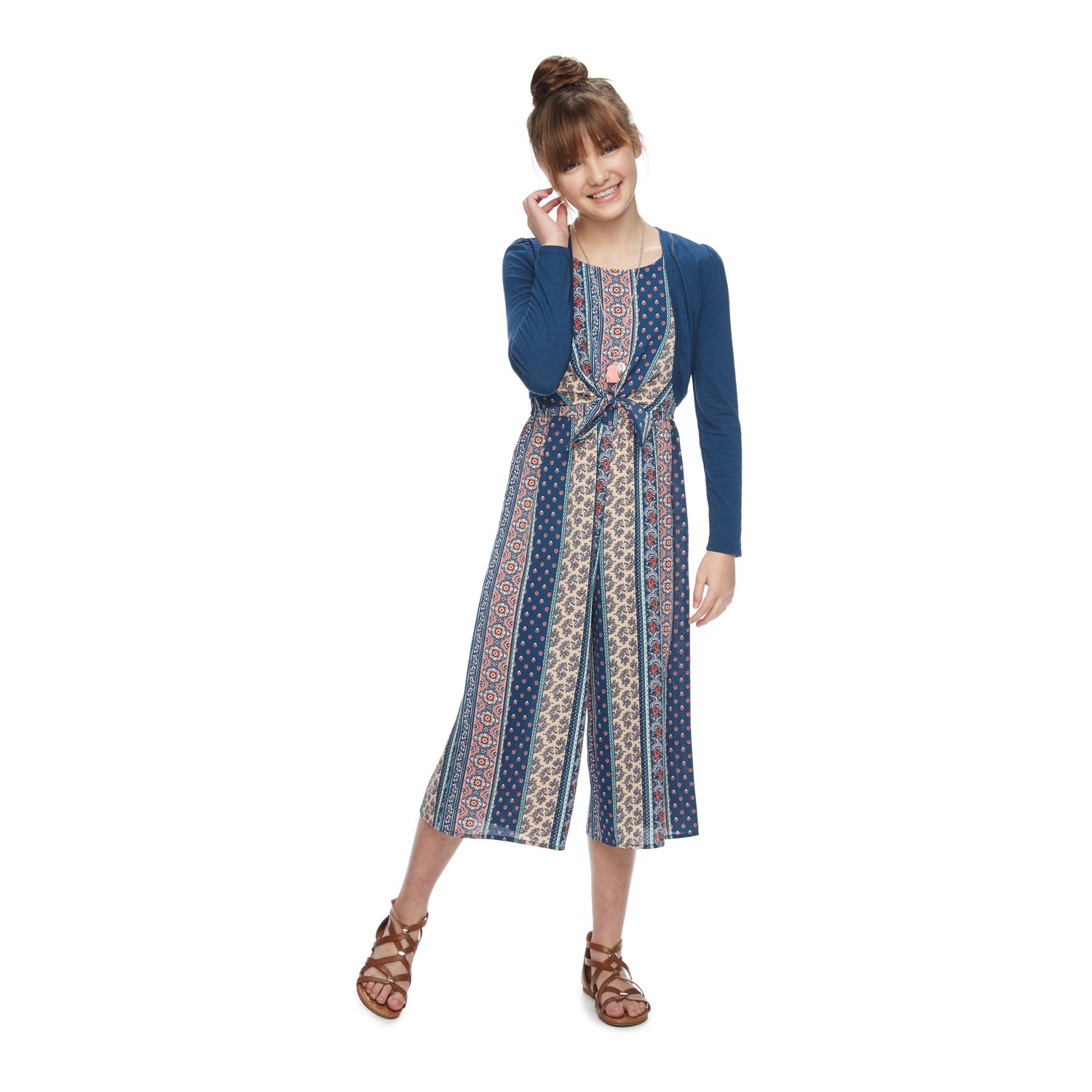jumpsuit with shrug