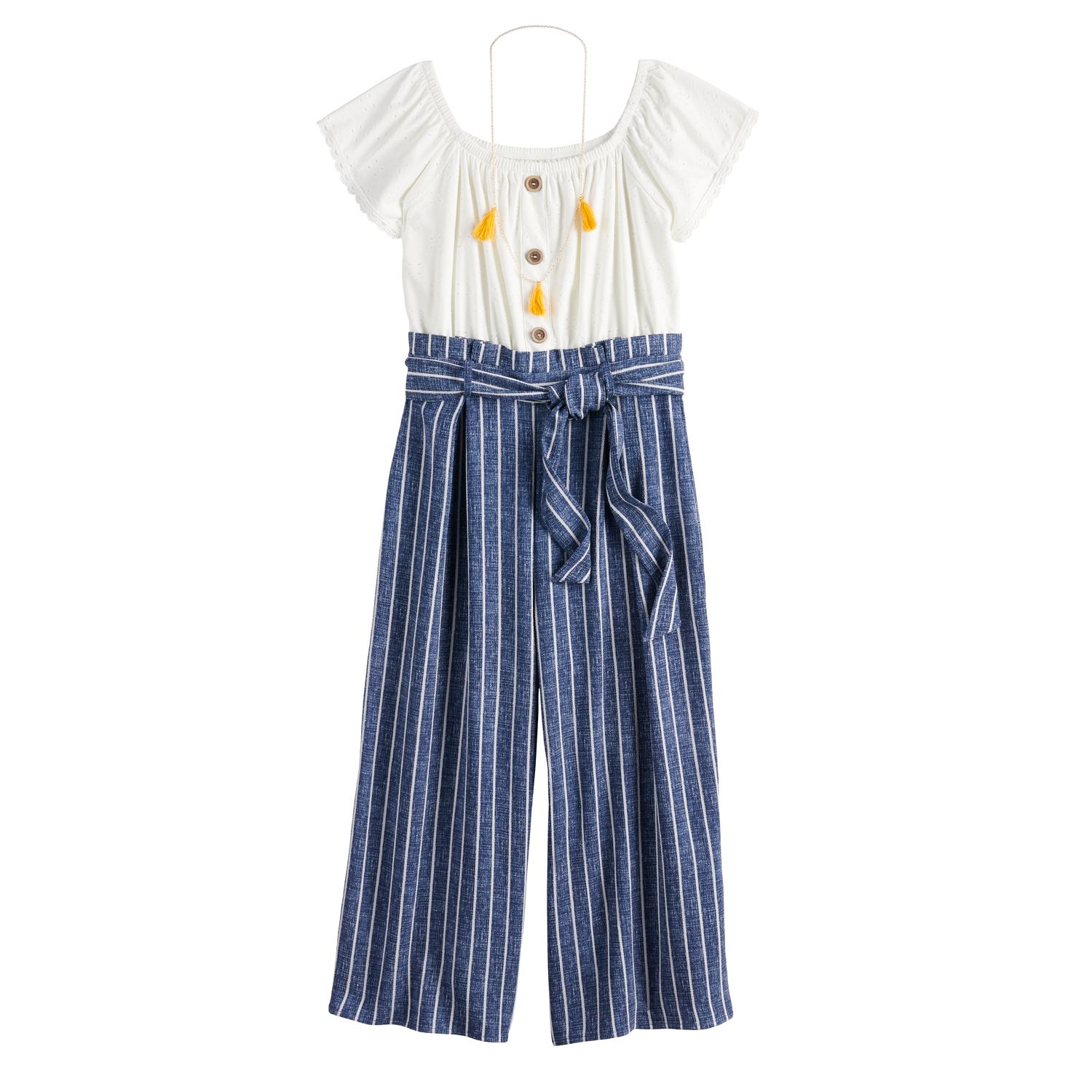 kohls girls jumpsuit