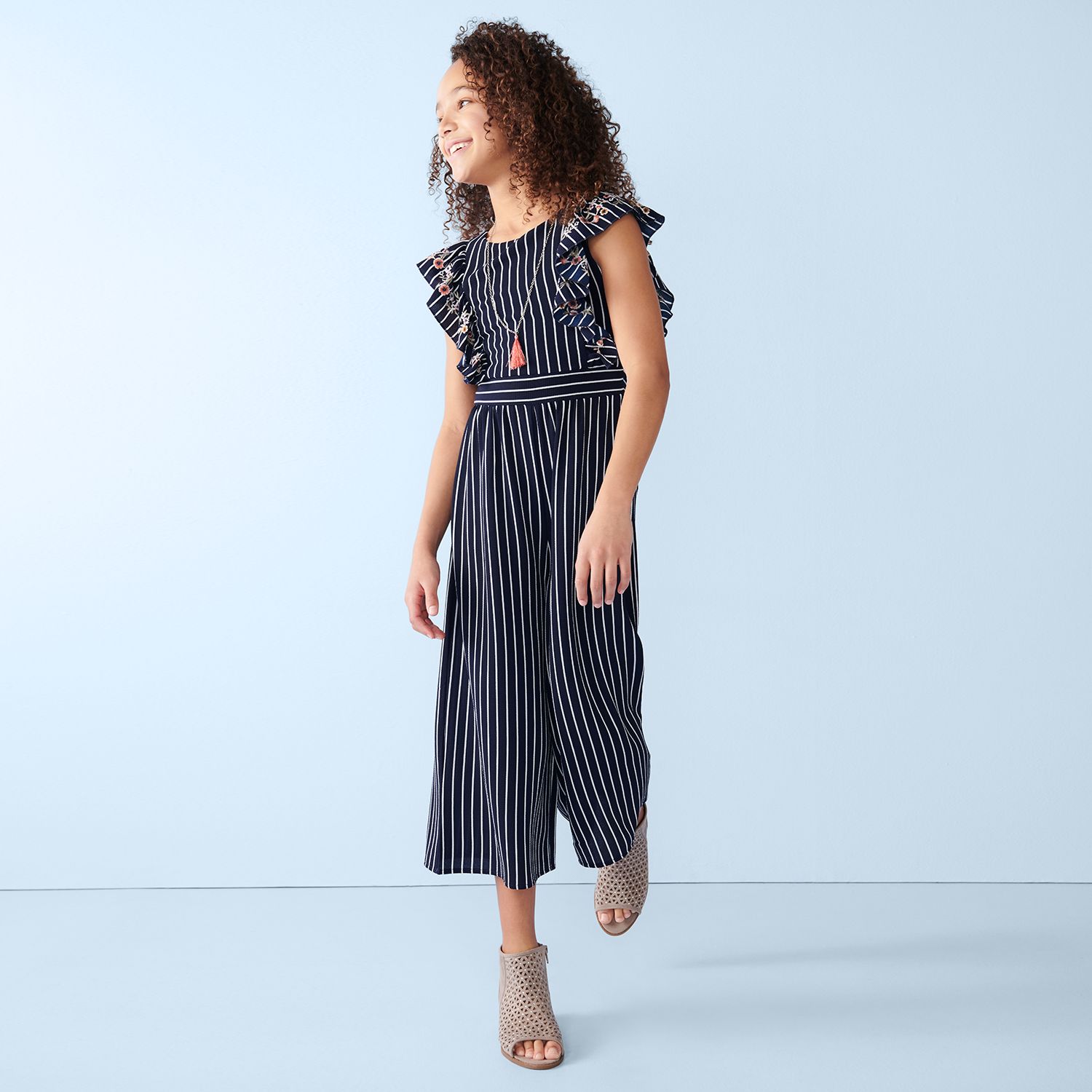 kohls girls jumpsuit