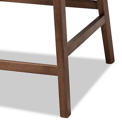 Baxton Studio Larine Counter Stool 2-piece Set