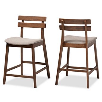 Baxton Studio Larine Counter Stool 2 pc Set