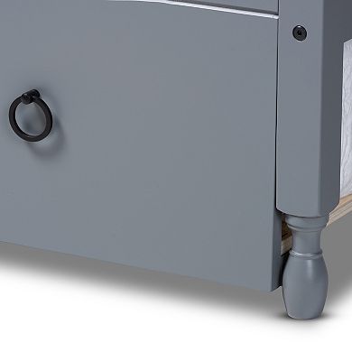 Baxton Studio Mara Twin Daybed & Trundle