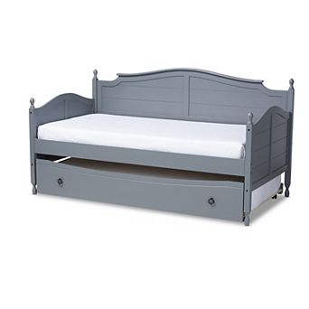 Baxton Studio Mara Twin Daybed & Trundle
