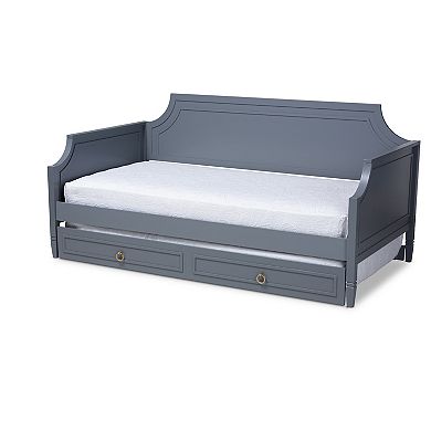 Baxton Studio Mariana Twin Daybed & Trundle