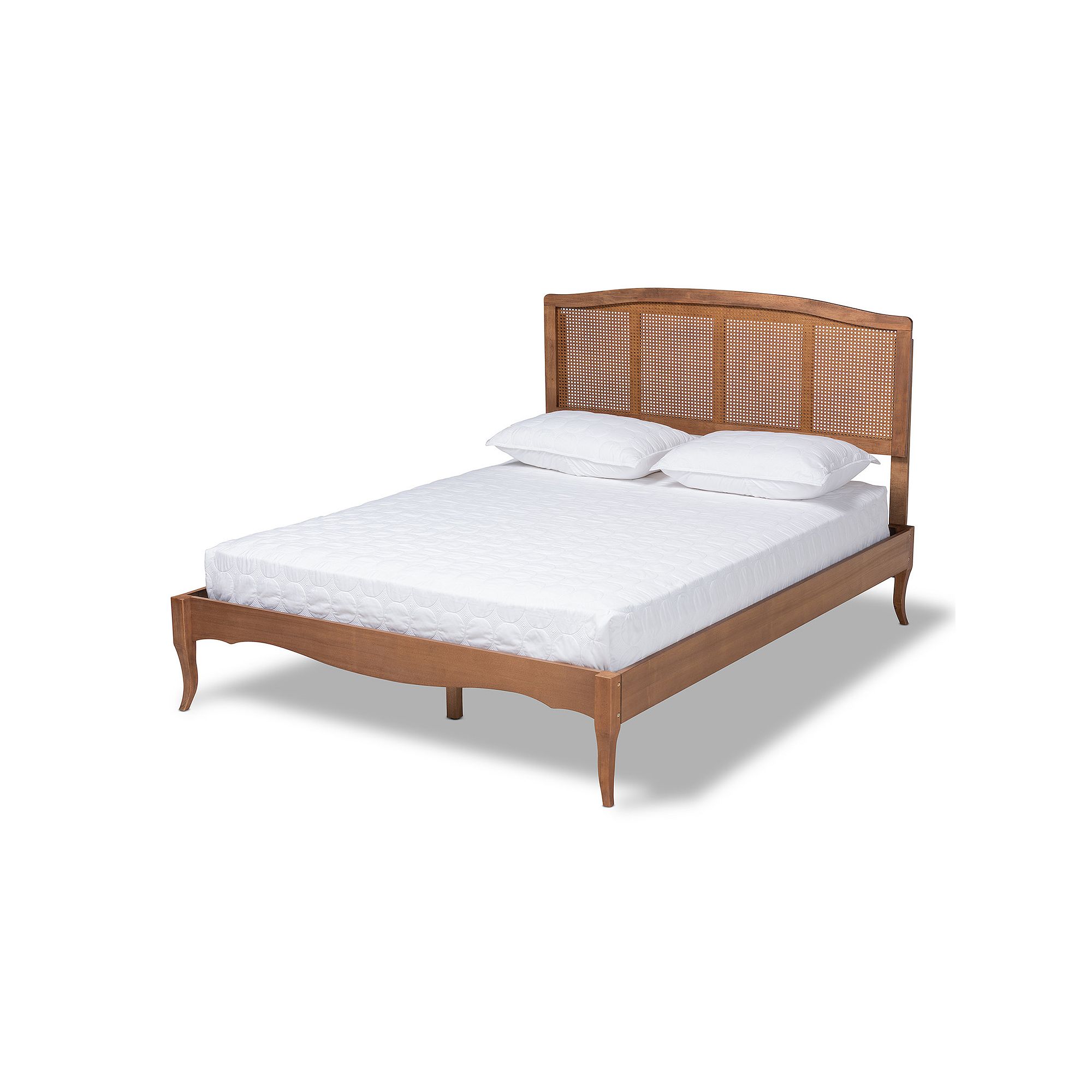 Baxton Studio Marieke Bed, Brown