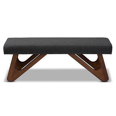 Baxton Studio Rika Padded Bench
