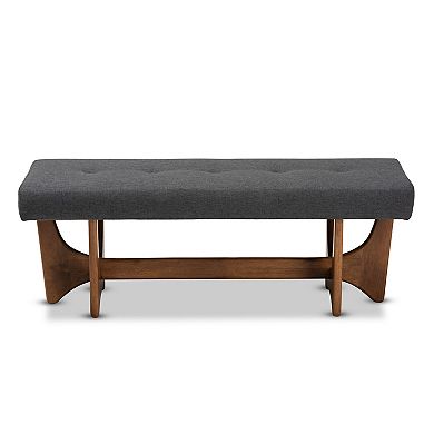 Baxton Studio Theo Padded Bench