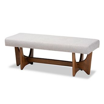 Baxton Studio Theo Padded Bench