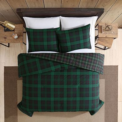 Eddie Bauer Woodland Tartan Plaid Comforter Set